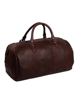 CHESTERFIELD | Sac en cuir - Sac Week-end WILLIAM | braun